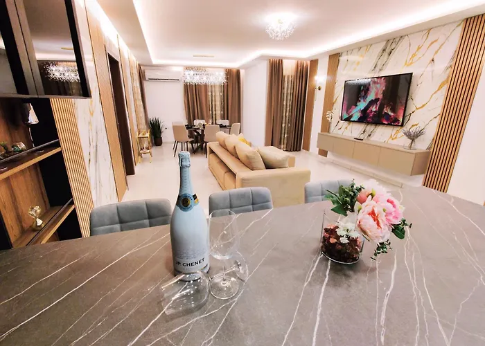 Diamond Residence Qawra - Side Sea View